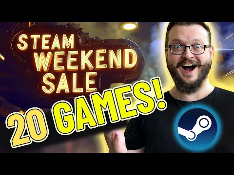 Steam Weekend Sale! 20 AMAZING Games! Up to -90%! 🎮🕹️👾