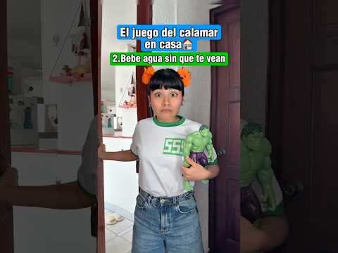 Juego del calamar en casa🏠🤣 #shorts #humor #tiktokvideo #comedia #funny #latina #fyp