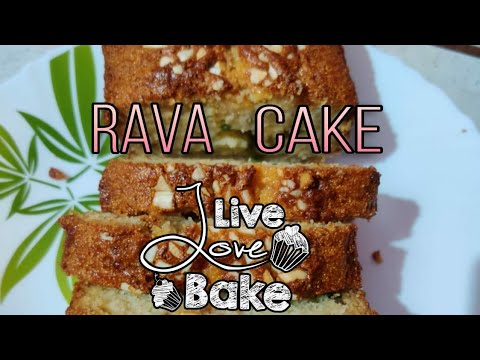 QUICK RAVA CAKE || HOME-MADE BAKERY STYLE