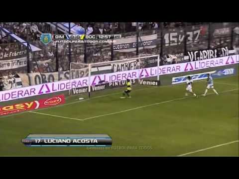 Gol Acosta Gimnasia 0 Boca 1 Fecha 19 Final 2014 Fútbol Para Todos