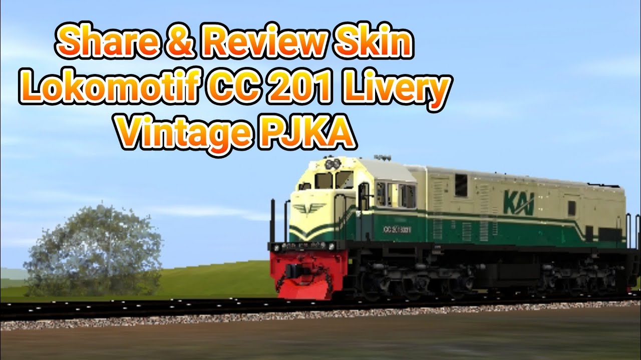 Share & Review Skin Lokomotif CC 201 83 31 (69) Livery Vintage PJKA | Trainz Simulator Indonesia
