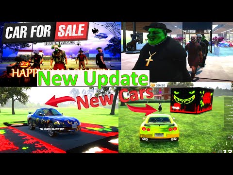 Car For Sale Happy Halloween New update Are Crazy 😱| New Cars and city in car for sale game.