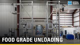 Dual Stainless Bulk Bag Discharger | Material Transfer