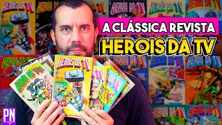TV HEROES, the first major Marvel magazine in Brazil (from Abril Jovem) | Papel Jornal 27