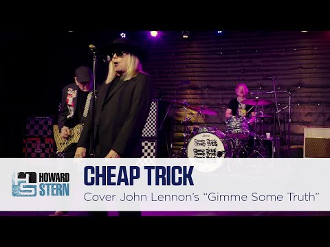 Cheap Trick’s Exclusive Cover of “Gimme Some Truth” for the Howard Stern Show