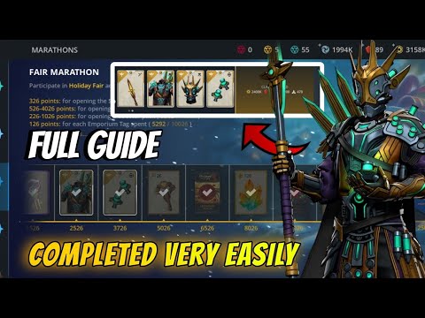 Most Easiest way to Complete Fair Marathon & Unlock Last Operator Set • Shadow fight 3 new event