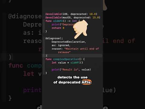 What's new in Swift 6.4? (Part 2) | Diagnose Attribute thumbnail