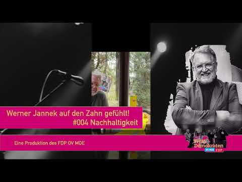 Werner Jannek auf den Zahn gefühlt! #004 Nachhaltigkeit