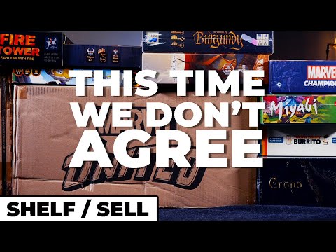 Shelf or Sell - Marvel United, Black Rose Wars, Castles of Burgundy,