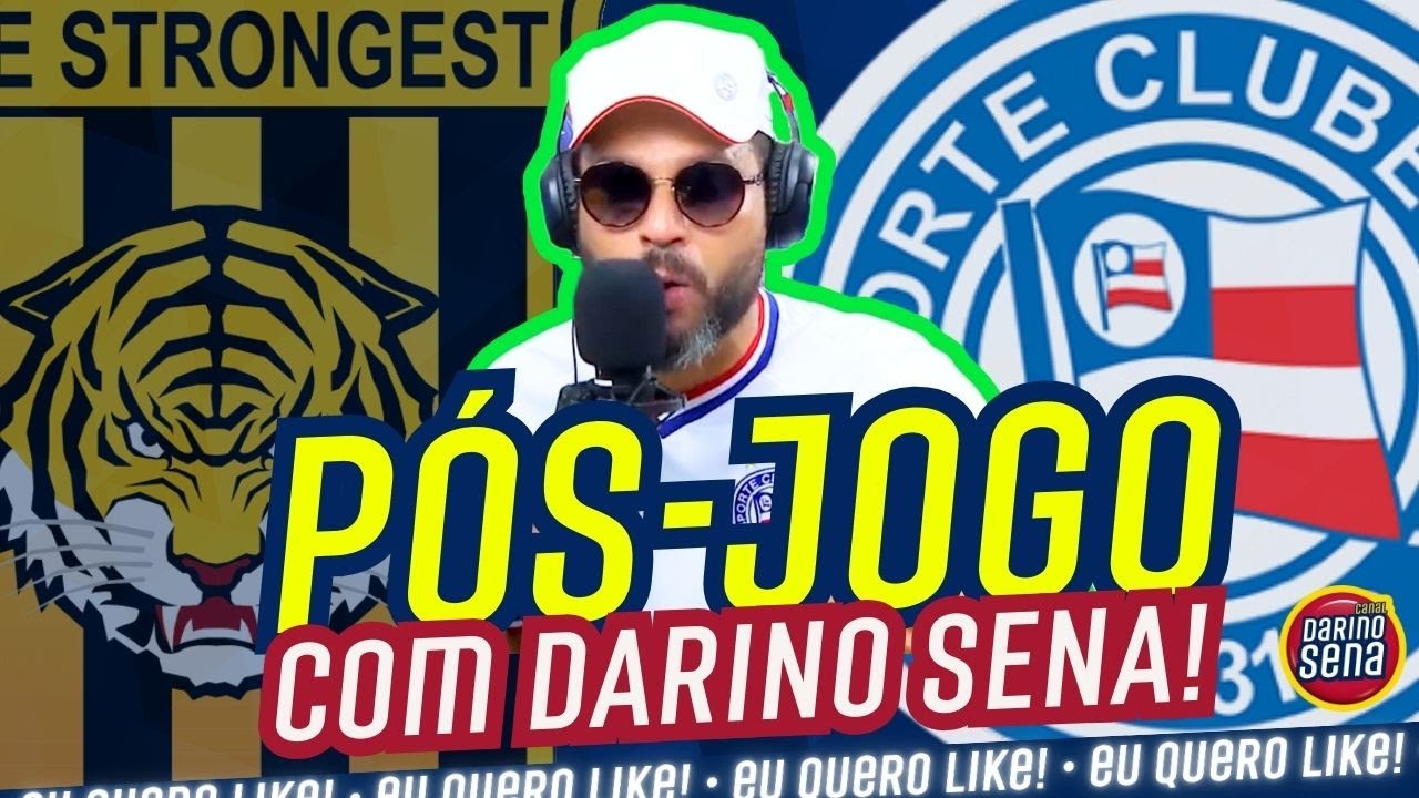 🚨 PÓS-JOGO COM DARINO - THE STRONGEST X BAHIA - LIBERTADORES DA AMÉRICA 2025