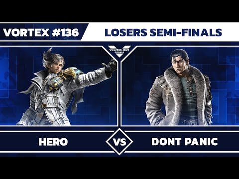 [Vortex #136] VMLN | Hero (Lars) vs Don't Panic (Dragunov) - Losers Semi Finals - Tekken 8