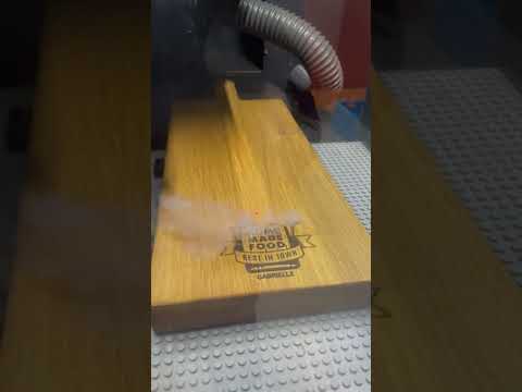 Eikenhouten borrelplank 52cm met handvat - TAPASPLANK L – video
