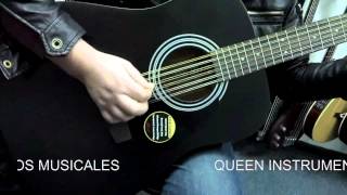 Video thumbnail for Guitarra Electroacústica Cort 12 cuerdas AD810-12E by Queen Instrumentos