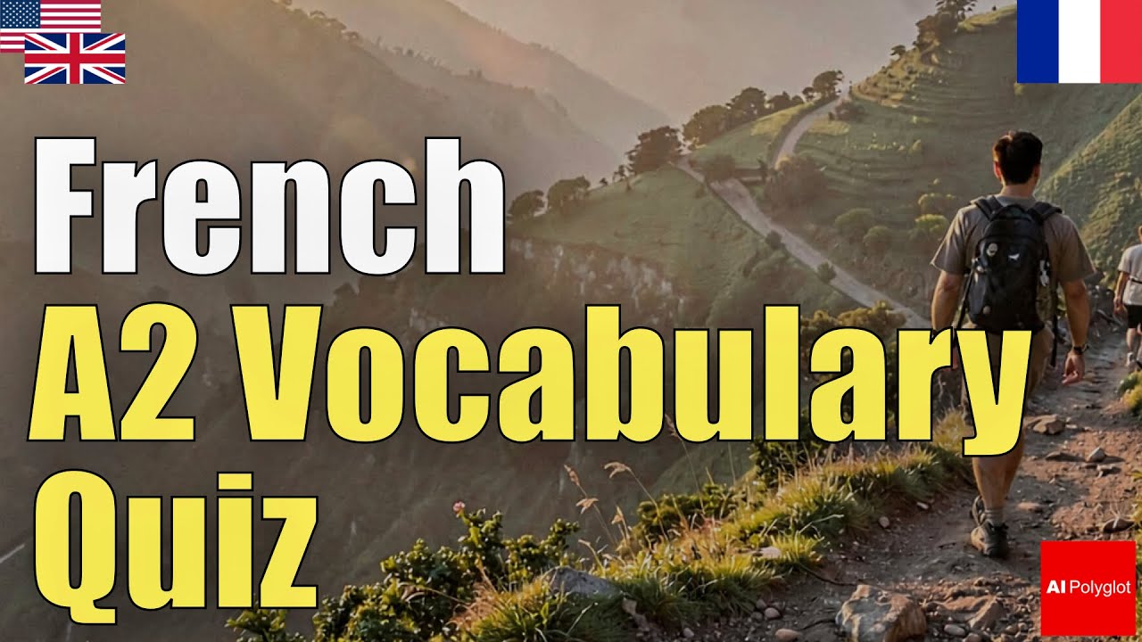 French A2 Vocabulary Quiz | Natural Listening | Must-Know Words