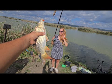 Sotia a prins primul ei PEȘTE MARE 😲 | Aventură în Delta Moldovei