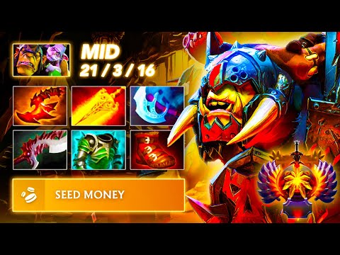 [7.39d] BRUTAL FARM SPEED! - Alchemist MID | Full Gameplay Dota Class