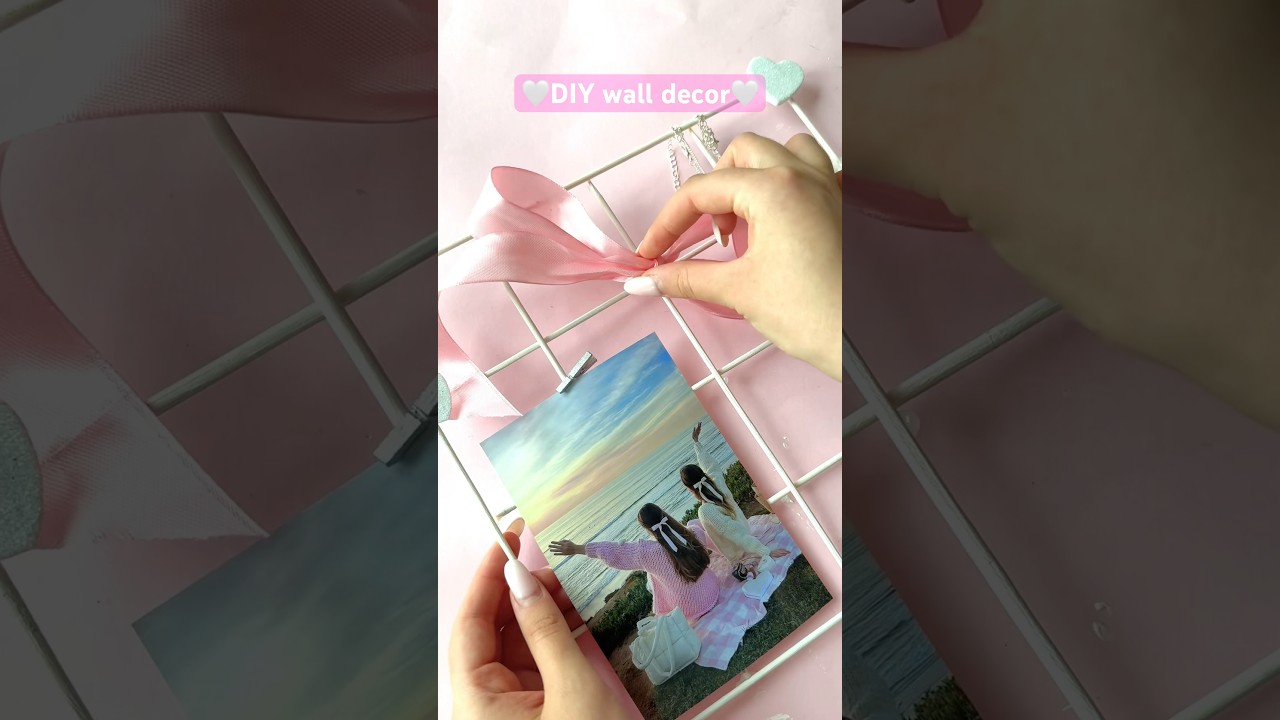 DIY wall decor idea💕