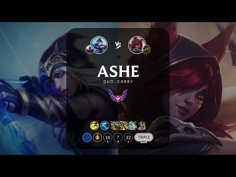 Ashe ADC vs Xayah - EUW Master Patch 14.5