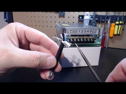 New Dual Rail Power Supply & 20awg 5 Lead Double Shielded Cable