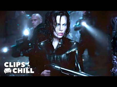 All The Best Scenes From Selene In The Underworld Movies