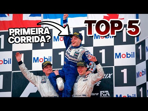 AS MELHORES ESTREIAS DA F1 - Top 5 #17