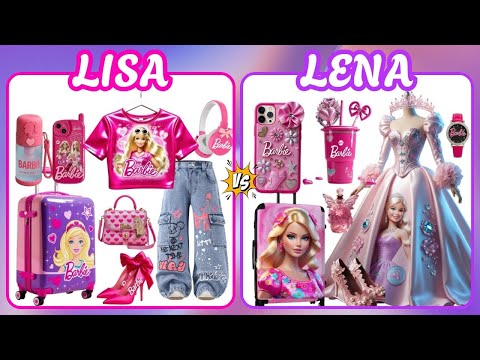 lisa or lena:Barbie vs Barbie: Twin Edition 👯‍♀️💗 Who Wore It Best?!