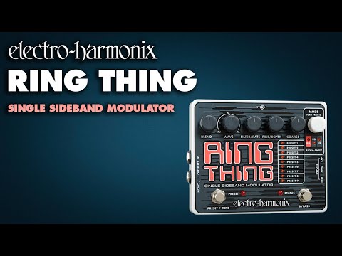 Electro-Harmonix Ring Thing Single Sideband Modulator Guitar Effects Pedal image 2