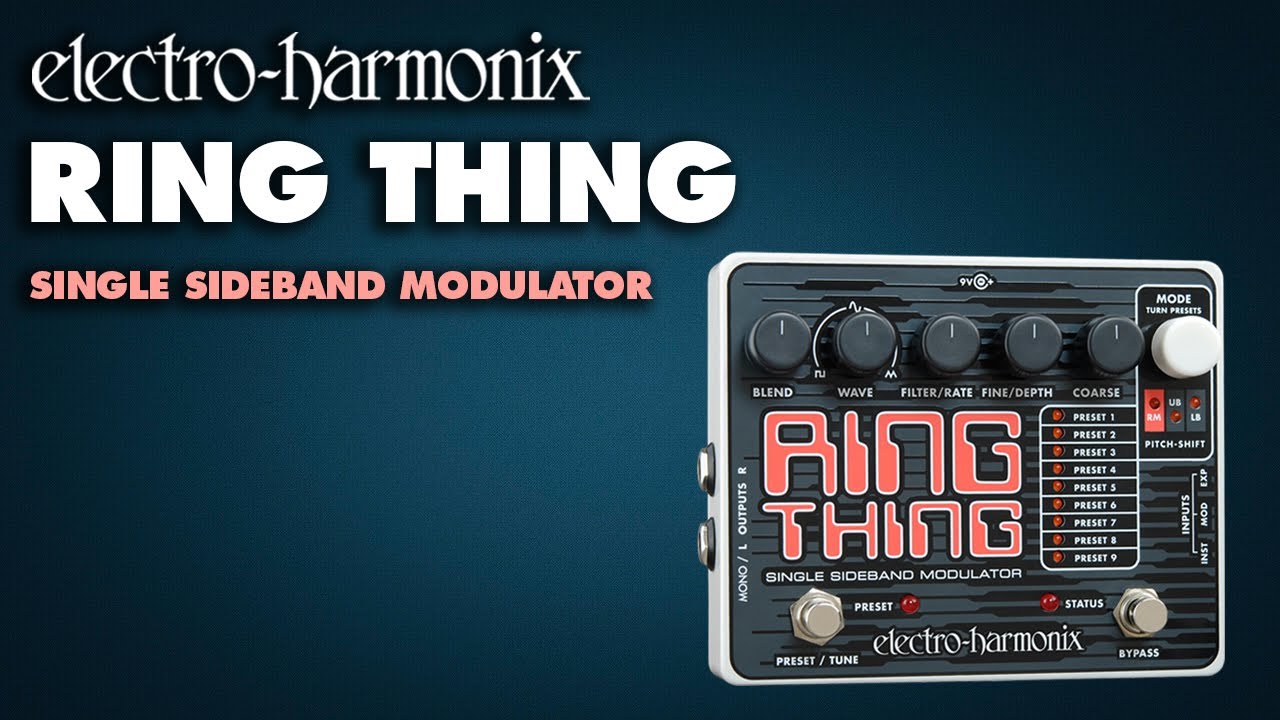 Electro Harmonix Ring Thing Ring Modulator Pedal