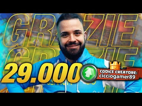 29,000 THANK YOU! So let's celebrate by beating GRAX - CLASH ROYALE