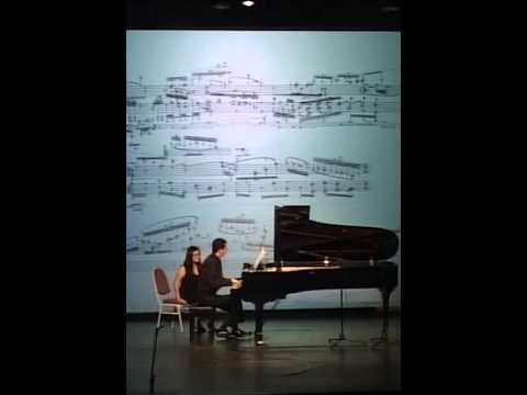 1 Sonata by Michael Edward Edgerton (#70, 2004), movement one (excerpt), performed by Moritz Ernst