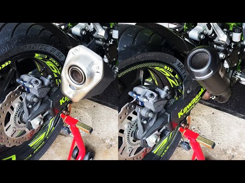 Kawasaki Z900 2021 Original Sound vs. LeoVince LV10 Full Black