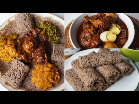 Cooking Ethiopian Foods for First Time - SOLO COOKING ONLY FOR ME