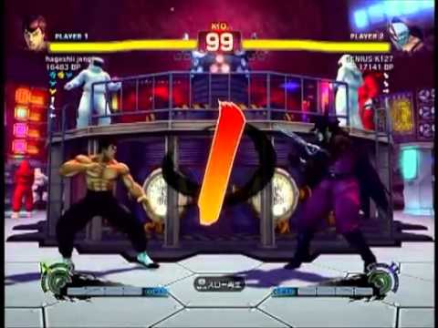 2010 1104 SUPER STREETFIGHT4 GENIUS ジーニアス (Barlog) Replay Part34