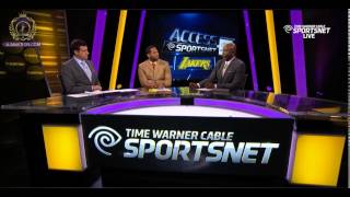 Kobe Bryant Post Game Interview - Lakers vs Warriors