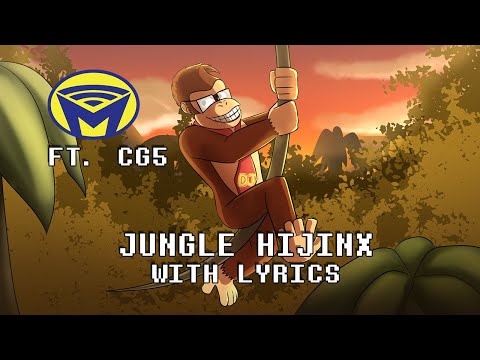Donkey Kong Country - Jungle Hijinx with Lyrics - Man on the Internet (Ft. CG5)