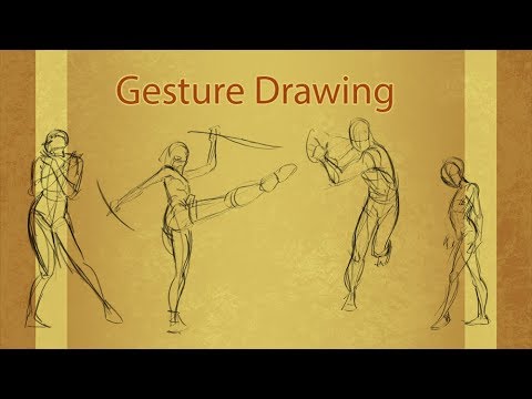 Gesture Drawing and Quick Sketching for animation and cartoons