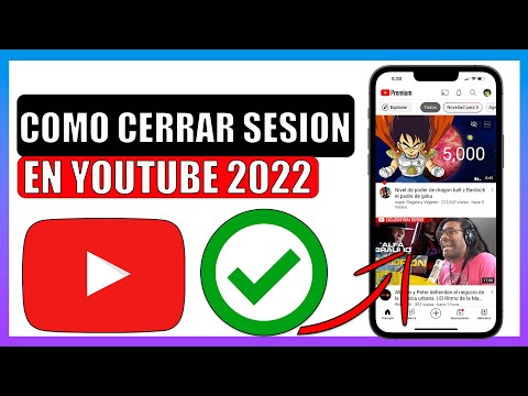 Como cerrar sesion en youtube desde el celular