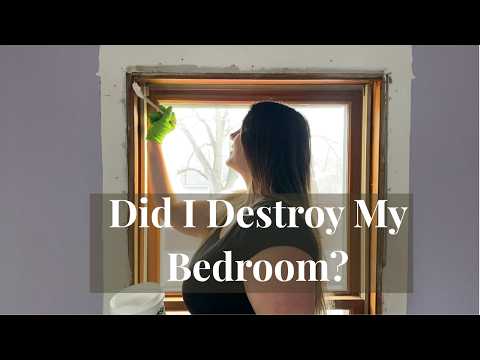 DIY Bedroom Makeover: Removing and Prepping Wood Trim for Refinish