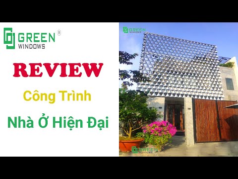 Review Công Trình Nhà Ở Hiện Đại Tại Cần Thơ - Nhôm Xingfa Quảng Đông