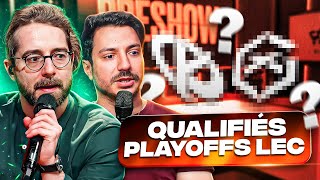 CES ÉQUIPES SONT DÉJÀ QUALIFIÉES EN PLAYOFFS, ANNONCE FORMAT LEC (Aftershow LEC)