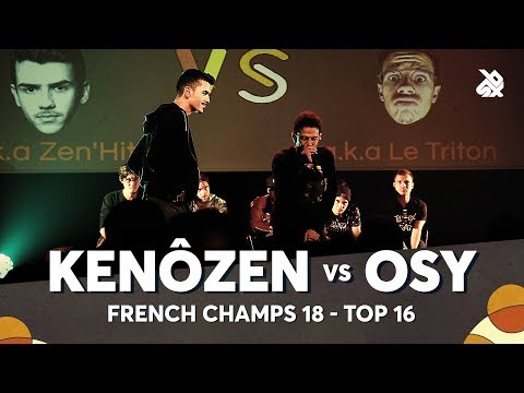 KENÔZEN vs OSY | French Beatbox Championship 2018 | Top 16