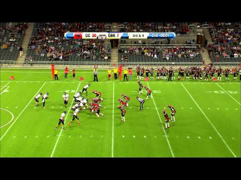 SM Final XXVIII Amerikansk fotboll 2013 Carlstad Crusaders vs Örebro Black Knights