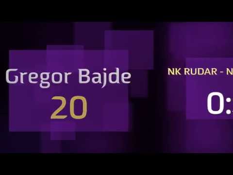 GOL 10 - Gregor Bajde, NK Rudar - NK Maribor