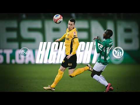 Meisterschaft: St. Gallen - YB (2:1), 11.02.2026 | Highlights