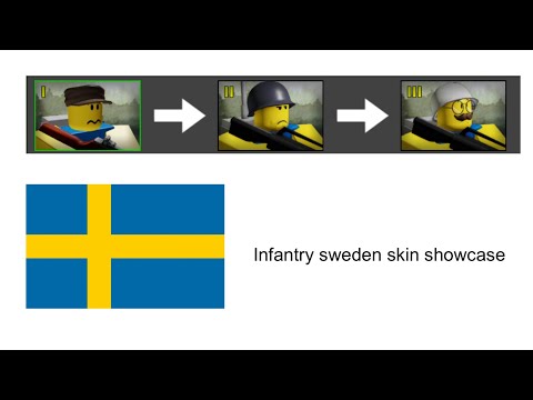 Sweden skin showcase (infantry)