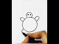 Simple Turtle Drawing For Kids Easy Art Shorts Short