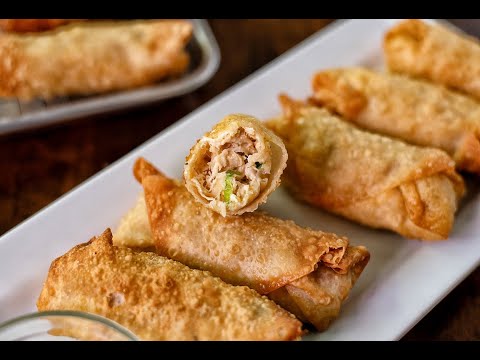 CRACK CHICKEN EGG ROLLS RECIPE