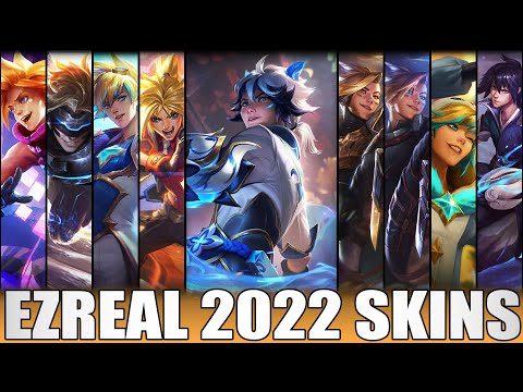 ALL EZREAL SKINS 2022 | Including Porcelain Protector Ezreal