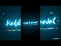 Kabhi Jo Badal Barse ️ Black Screen Status Love Song WhatsApp Status New Black Screen Status