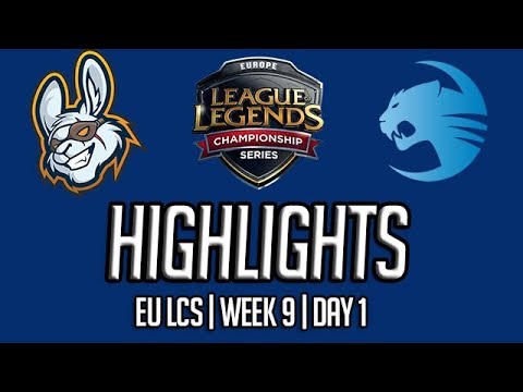 Misfits Gaming vs Roccat | LCS GAME HIGHLIGHTS | Week 9 | Day 1 | 2018